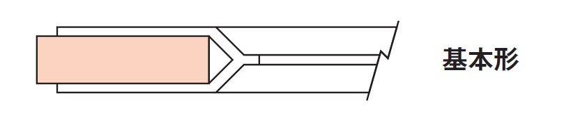 ナフロン<span class="sup-text sign-re">®</span> PTFEクッションガスケット（基本形）の構造画像